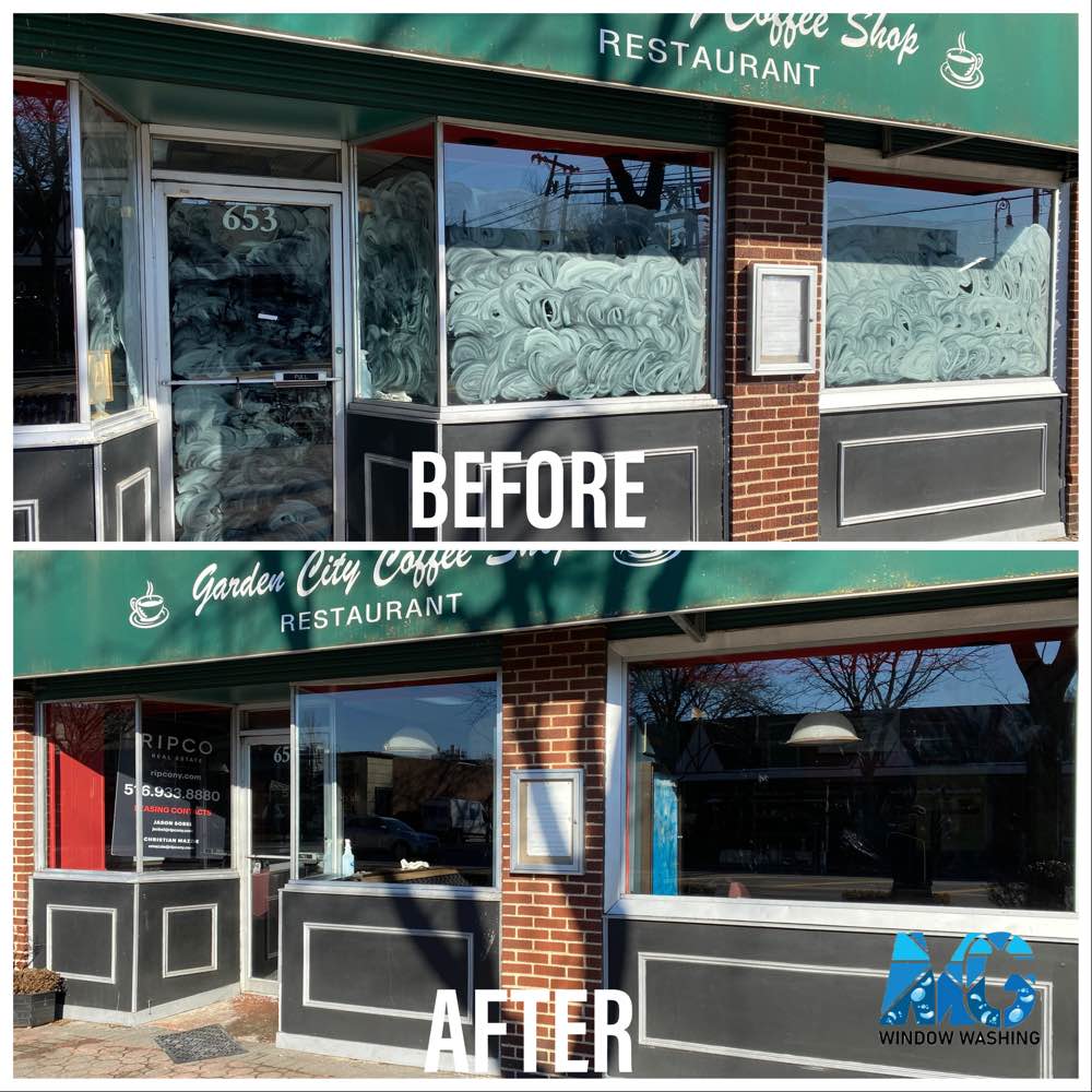 Before and After_Cafe Window Cleaning_MG Window Washing